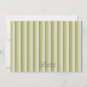 Invitation sauvage d'animaux de safari de train (Dos)