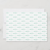 Invitation sauvage d'anniversaire de photo tribale (Dos)