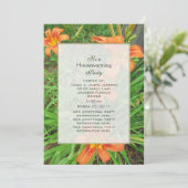 Invitation sauvage de partie de Daylily (Debout devant)