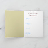 Invitation Sauvegarder la date (Intérieur)