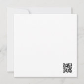 Invitation Sauvegarder la date (Dos)