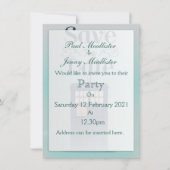 Invitation Sauvegarder la Date Boîte de Police Britannique (Devant)