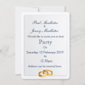 Invitation Sauver la date Vintage Union jack (Devant)