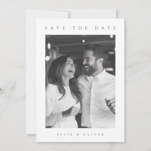 Invitation Sauvez la date (Devant)