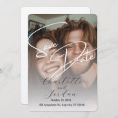 Invitation Sauvez la date : Notre histoire d'amour continue (Devant / Derrière)