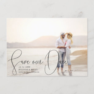 Invitation Sauvez nos lignes de raffinage par date manuscrit