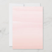 Invitation Sauvons la date d'inspiration Art déco feuille tro (Dos)