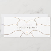 Invitation Save the Date Boarding Pass Wedding Plane Ticket (Dos)