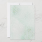 Invitation Save the date. Mariage rose Wreath (Dos)