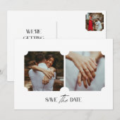 Invitation Save The Date Postcard (Devant / Derrière)
