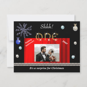 Invitation Save the Date pour le 1er Anniversaire