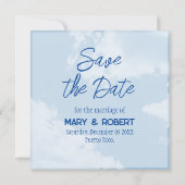 Invitation Save the Date - Sky (Devant)