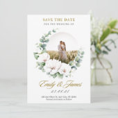 Invitation #SaveTheDateForTheWeddingOfEmily&James (Debout devant)