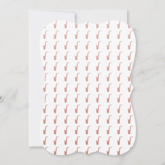 Invitation Saxophone (Dos)