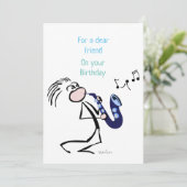 Invitation Saxophone Jazz (Debout devant)