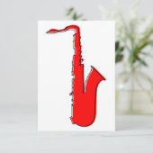 Invitation saxophone oddRex (Debout devant)