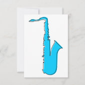 Invitation saxophone oddRex (Devant)