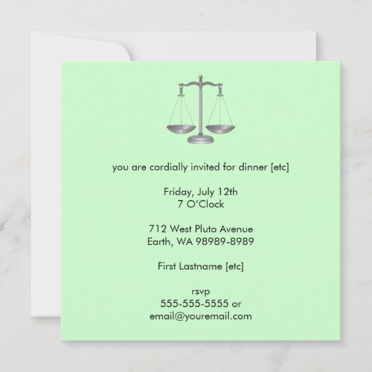 Invitation Scales de justice (Devant)