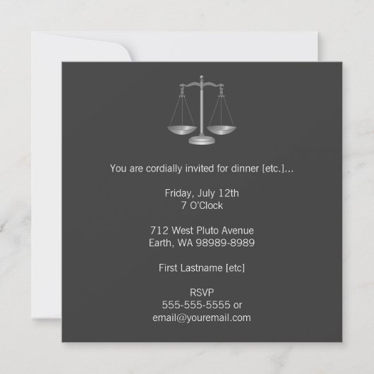 Invitation Scales de justice (Devant)