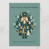 Invitation Scandinavian Christmas Nutcracker (Devant)