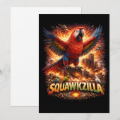 Invitation Scarlet Siege (Devant / Derrière)