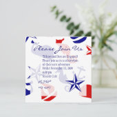 Invitation Scatter nautique (Debout devant)