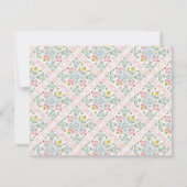 Invitation Scattered Meadow Folk Nursery Note Card (Dos)