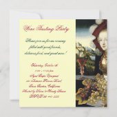 INVITATION SCELLEMENT À LA CIRE POUR FÊTE DE DÉGUSTATION DE V (Dos)