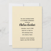 Invitation Scène de bande dessinée drôle à l'aquarelle pour u (Devant)