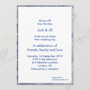 Invitation Schéma 5x7