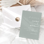 Invitation Schlicht elegante