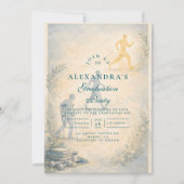 Invitation Scholarly Physical Therapy Graduation (Devant)