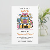 Invitation School’s Back Bash ! 1er anniversaire d'été (Debout devant)