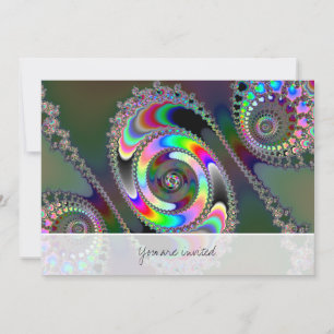 Invitation scie à chaîne - fractale