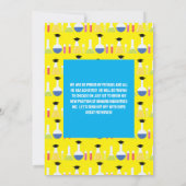 Invitation Science Beakers Graduation Party (Dos)