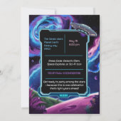 Invitation science-fiction parti Sci Fi Galactic 21e (Dos)