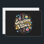 Invitation Science Vibes Groovy Première Journée de Retour à<br><div class="desc">Science Vibes Rétro Première Journée de Retour à l'École Prof Groovy</div>