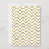 Invitation scintillante de Fête de la mariée de (Dos)