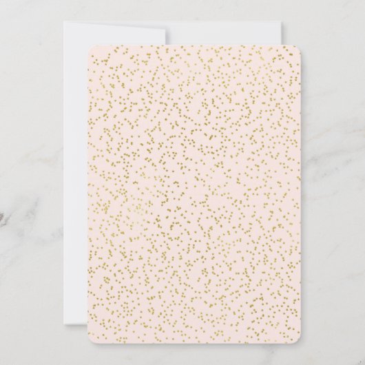 Invitation Scintillement de scintillement peu d'invitation de (Dos)