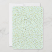 Invitation Scintillement de scintillement peu d'invitation de (Dos)