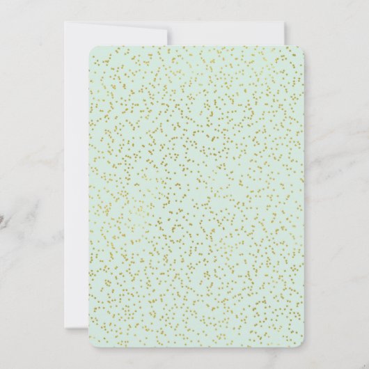 Invitation Scintillement de scintillement peu d'invitation de (Dos)