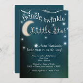 Invitation Scintillement, scintillement, peu d'étoile (Devant / Derrière)