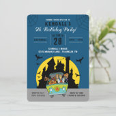 Invitation Scooby Doo Spooktacular Halloween Anniversaire (Debout devant)