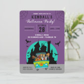 Invitation Scooby-Doo Spooktacular Halloween Party (Debout devant)