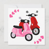 Invitation Scooter pour deux ! (Dos)