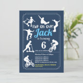 Invitation Scooters, vélos et ou skateboards, montez sur (Debout devant)