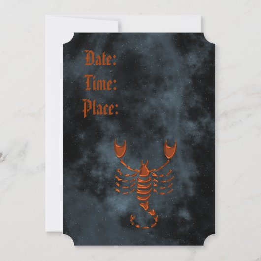 Invitation Scorpio (Dos)