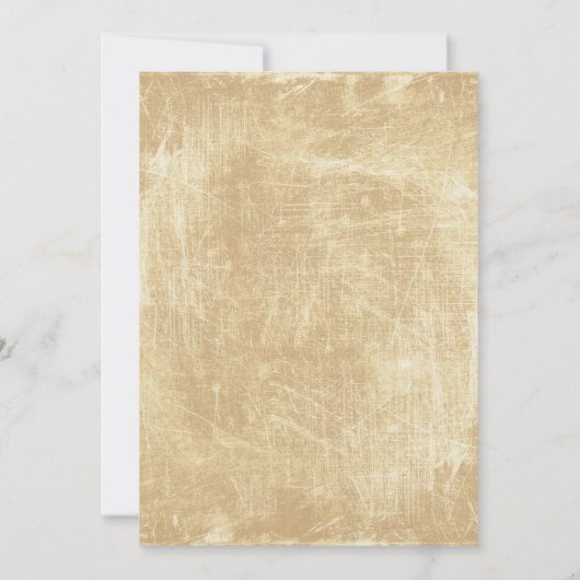 Invitation Scorpio Vintage (Dos)