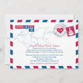 Invitation Scotland Airmail| Mariage (Devant)