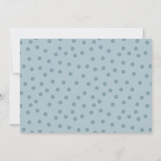 Invitation Scottish Highland Cattle Light Bleu fête d'anniver (Dos)